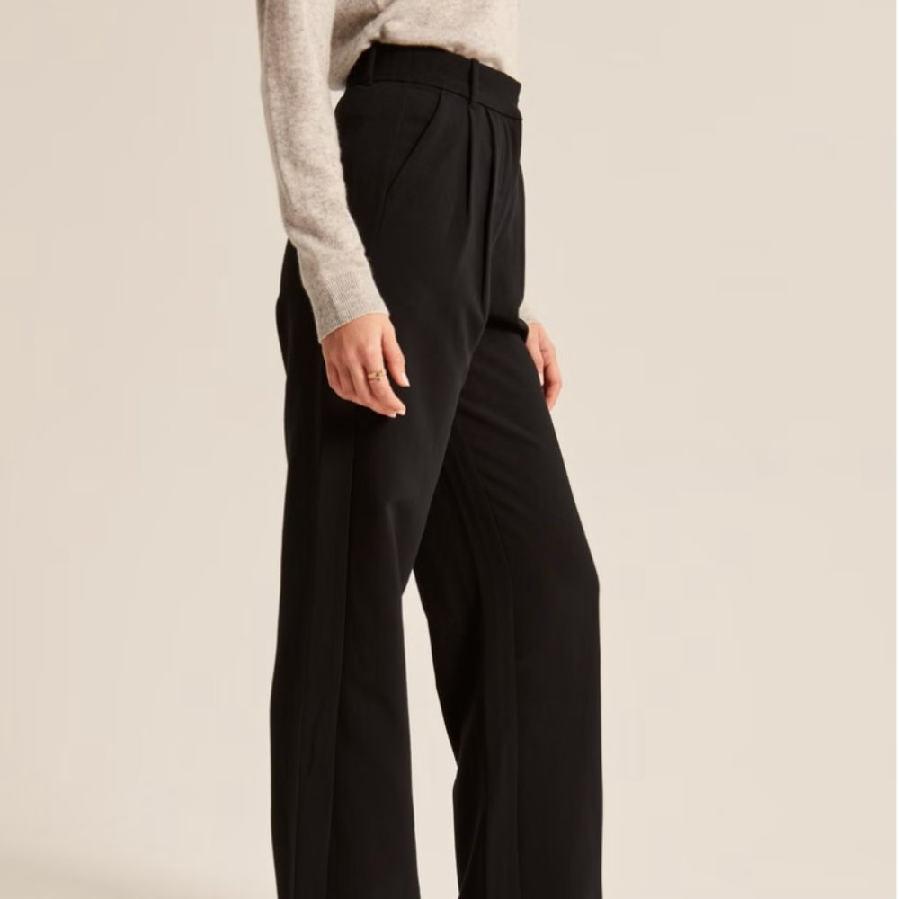Abercrombie Tailored Wide Leg Trousers
